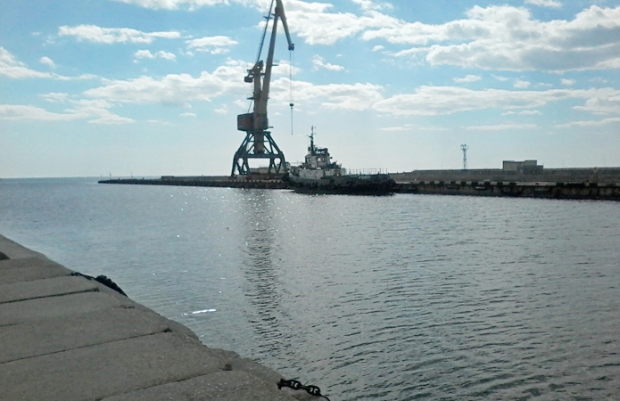 Скадовський порт використовують як військову базу рф