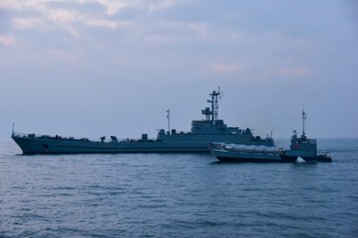 Флот ВМСУ провів планові зимові навчання (ФОТО)