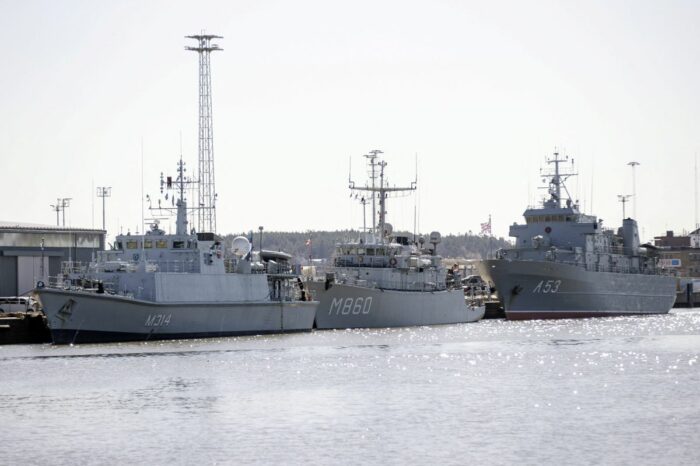 Три кораблі НАТО прибули до Фінляндії