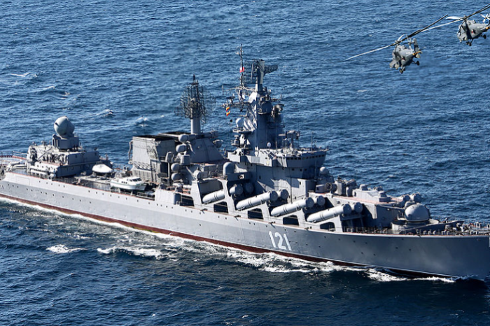 Крейсер "Москва" затонув у Чорному морі