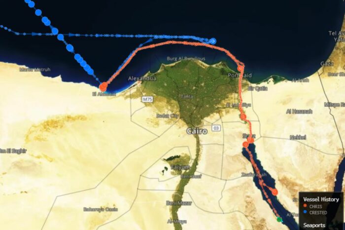 Росія використовує єгипетський порт для обходу санкцій на нафту