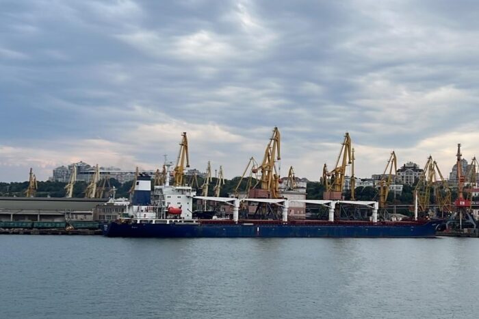 В українських портах залишаються судна з 1,2 млн т вантажів