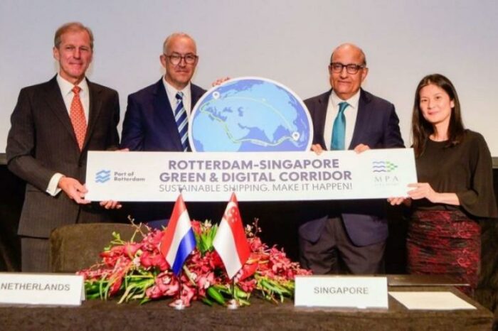 Сінгапур і Роттердам створять найдовший у світі «зелений» транспортний коридор