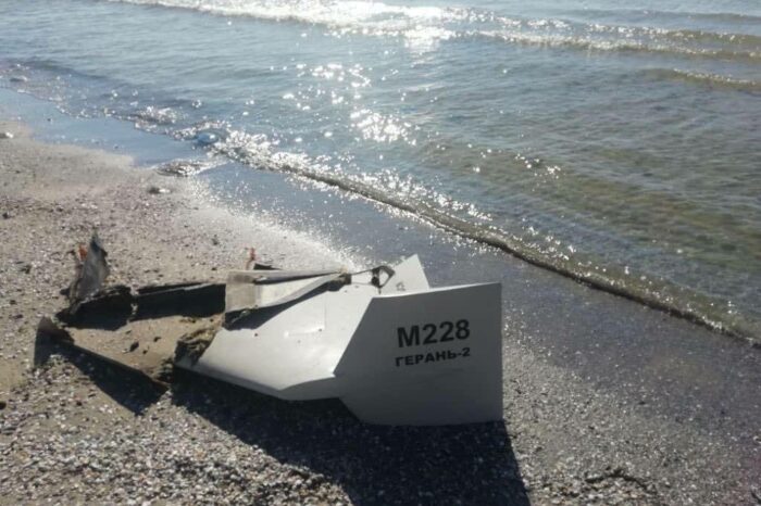 На узбережжі Чорного моря виявили уламки іранського дрона-камікадзе